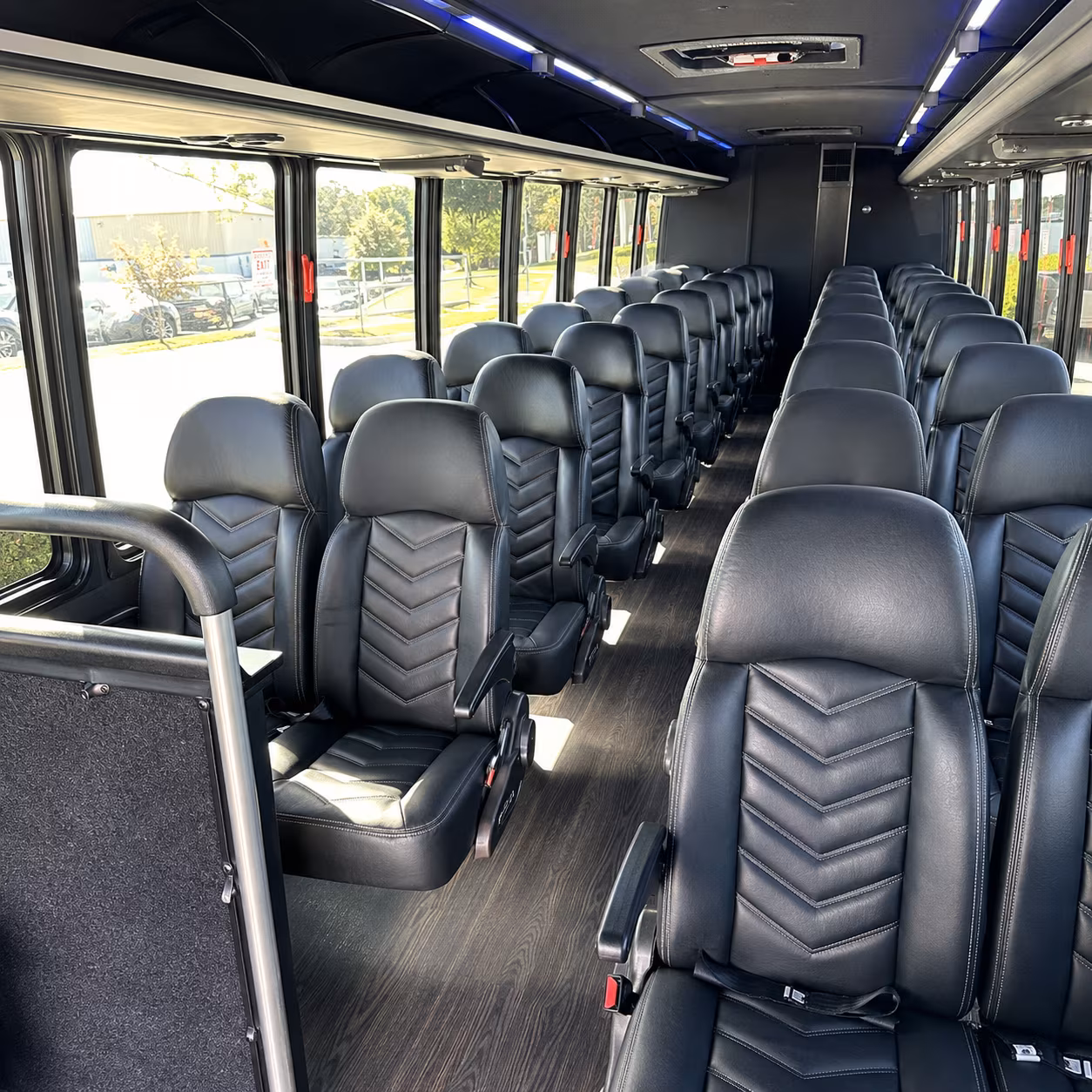 bus rentals for multi day surprise wedding weekends