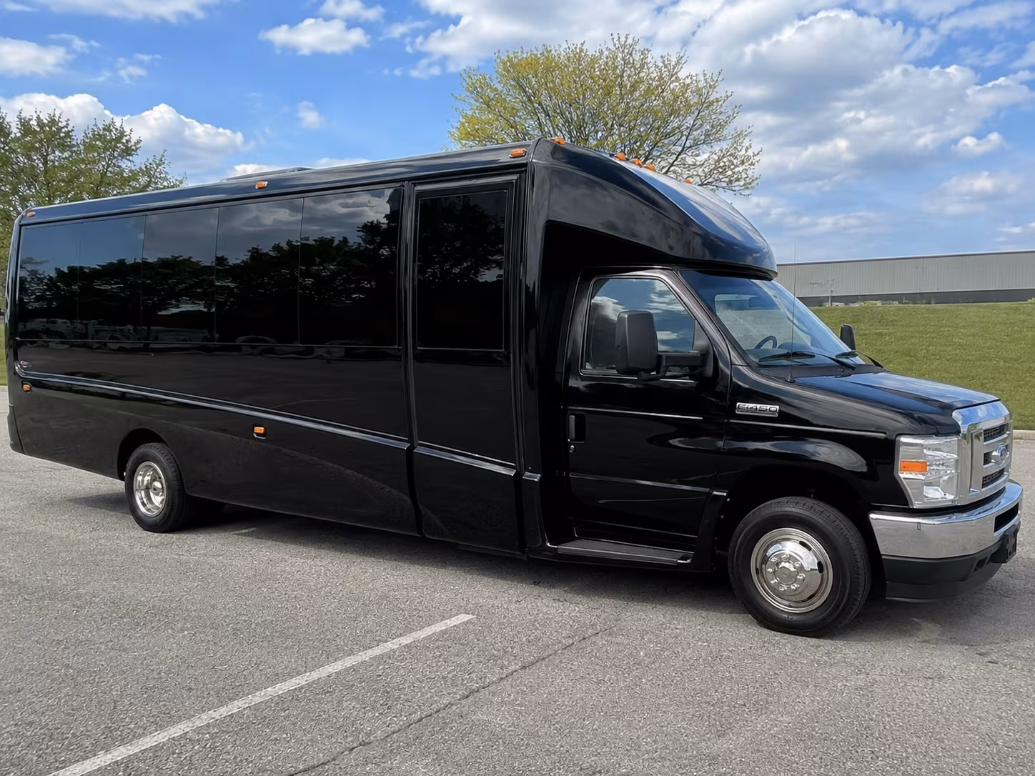 minibus rentals for surprise wedding party transportation