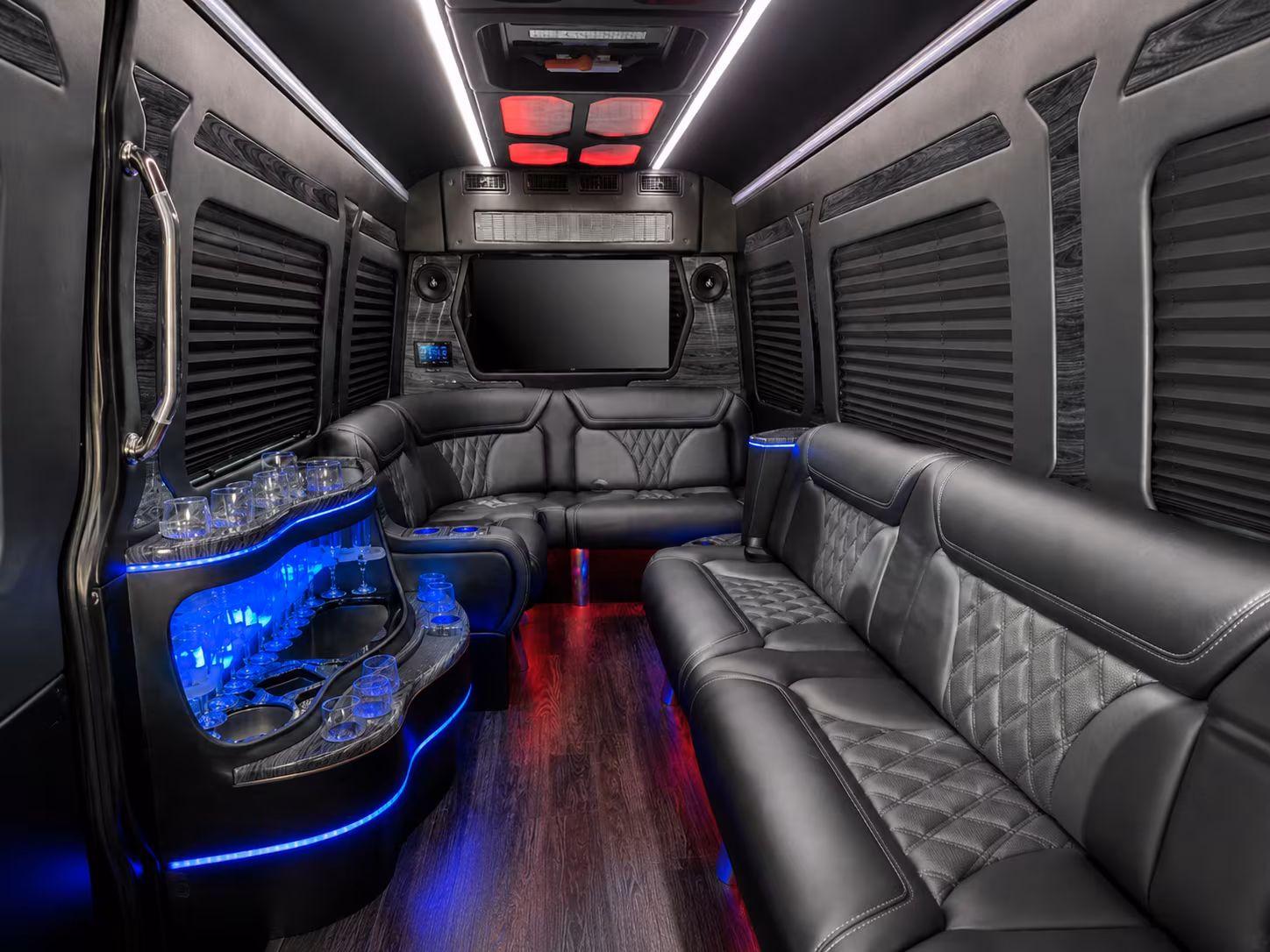 surprise 28 passenger party bus