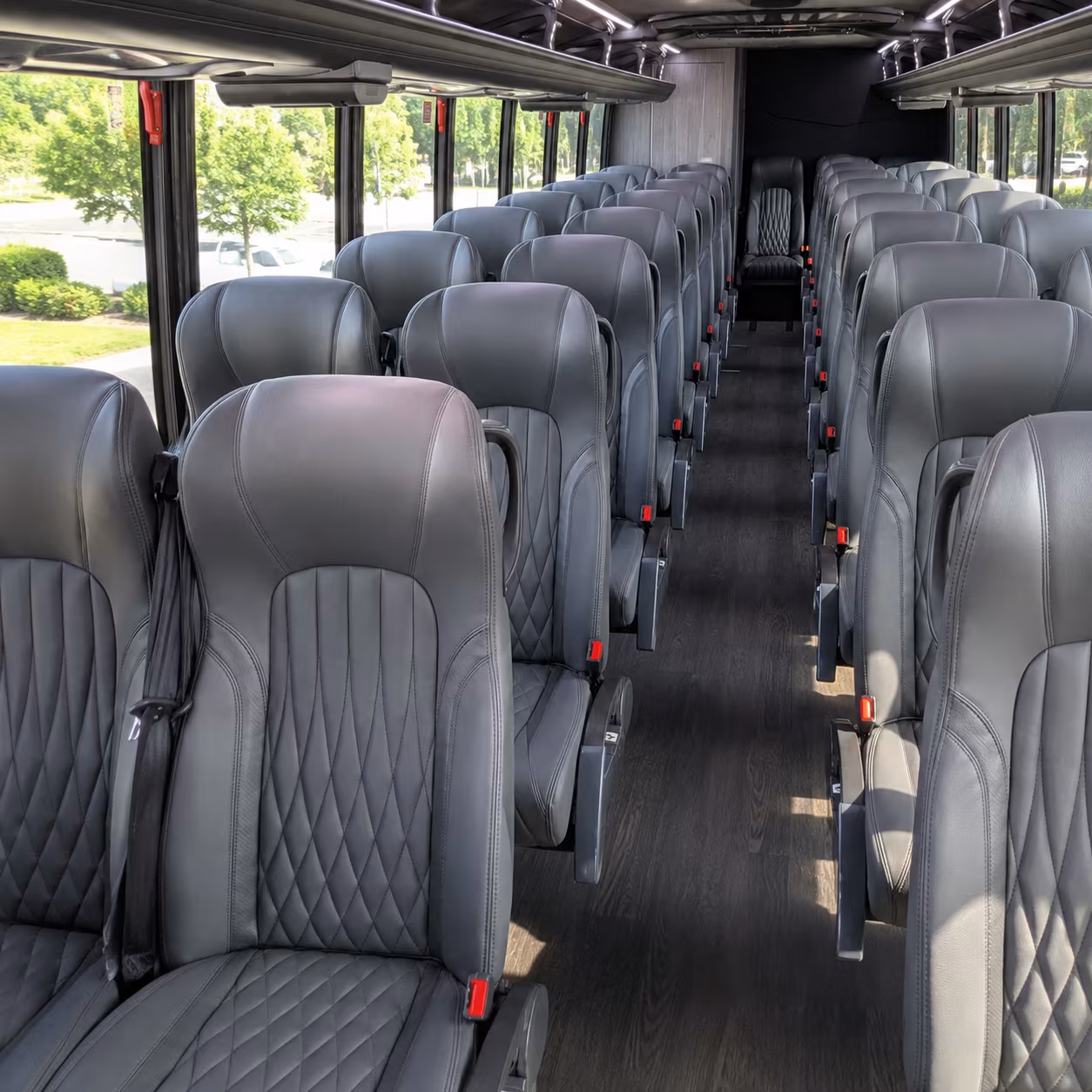surprise 30 passenger minibus inside