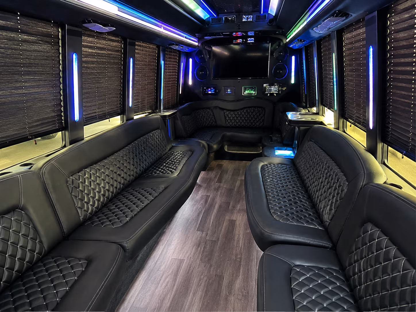 surprise concert party bus rental