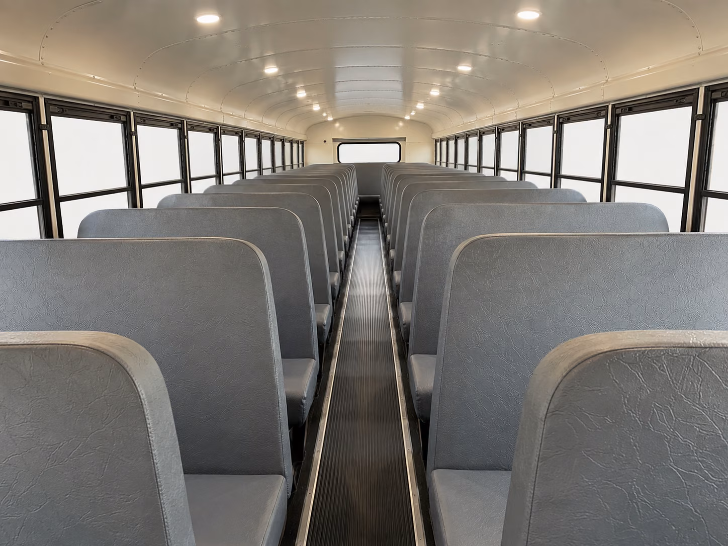 surprise school bus inside