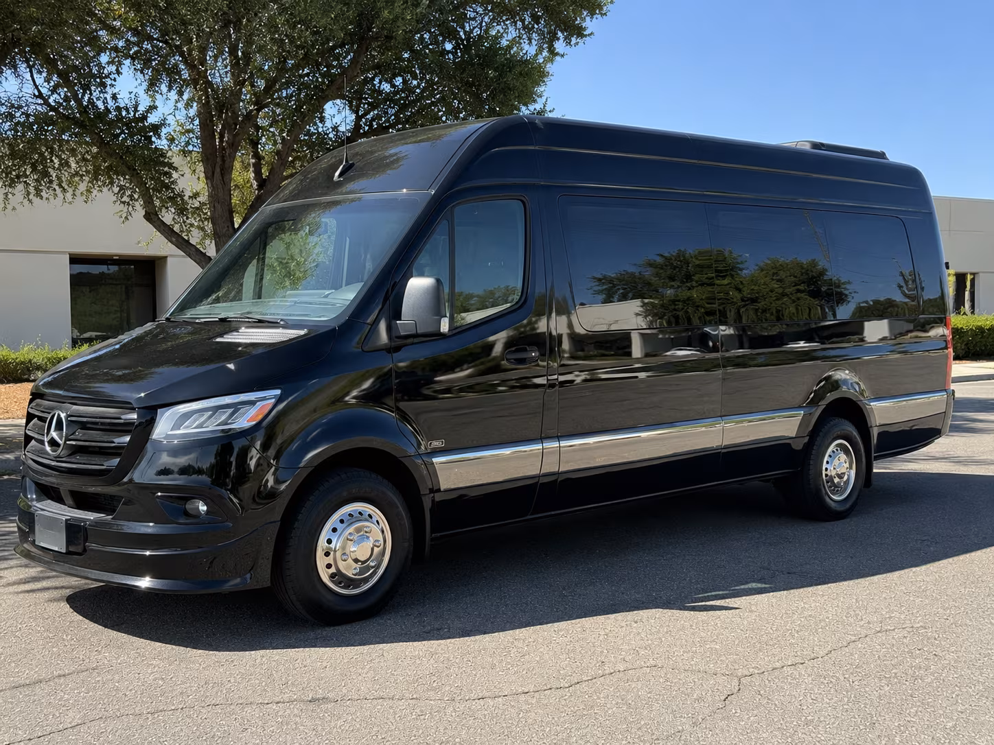surprise sprinter van with driver